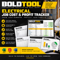 BOLDTOOL™ Electrical Job Cost & Profit Tracker