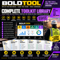 BOLDTOOL™ Complete Toolkit Library