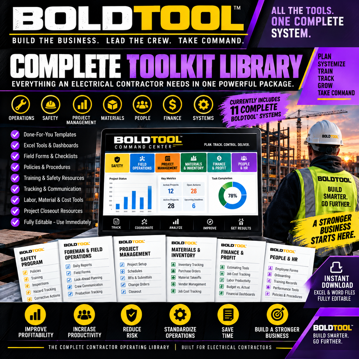 BOLDTOOL™ Complete Toolkit Library
